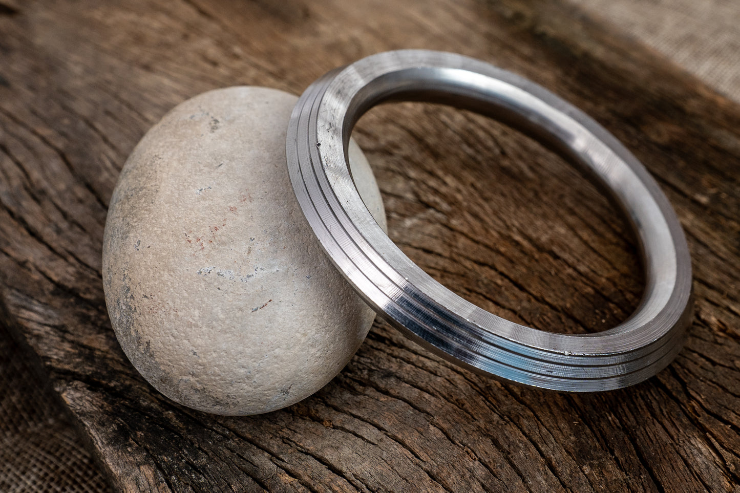 Modern Silver Men's Kada