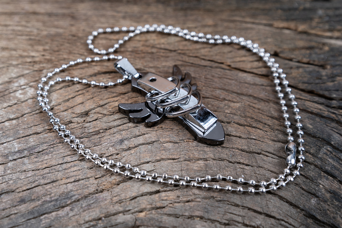 Wings of the Warrior Pendant for Men's Accessories