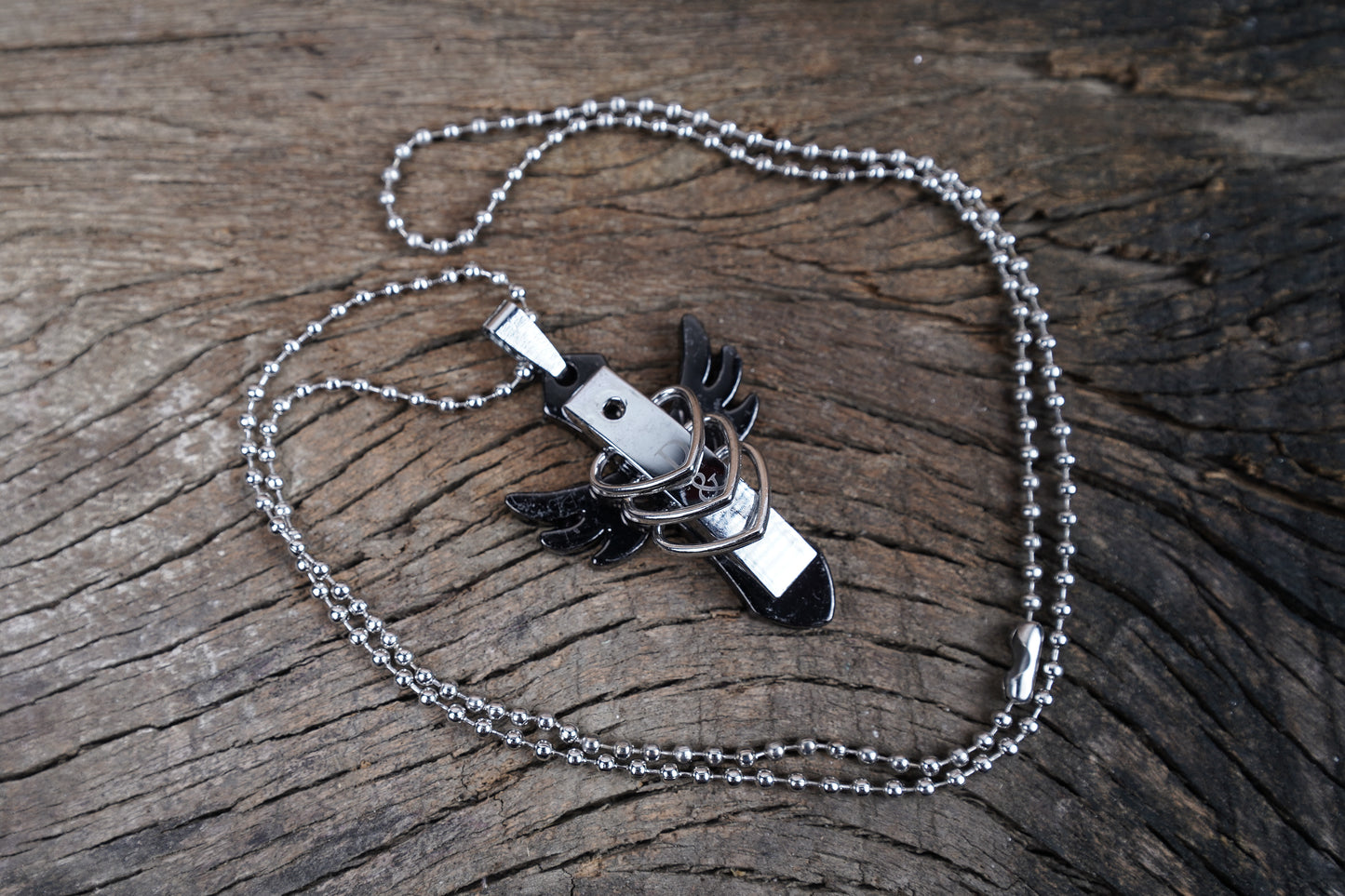 Wings of the Warrior Pendant for Men's Accessories