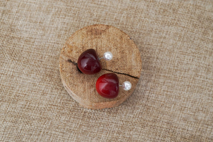 Modern Cherry Shaped Stylish Korean Earrings