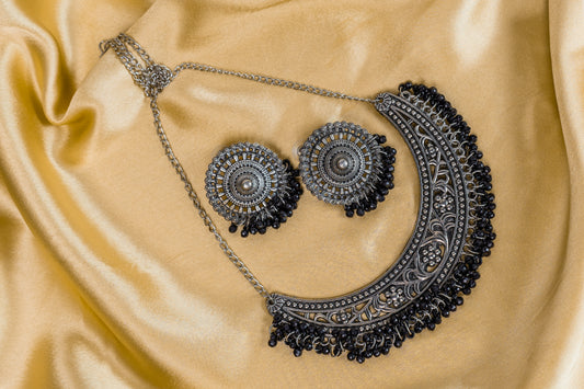 Moonlit Allure Chokar Necklace for Women