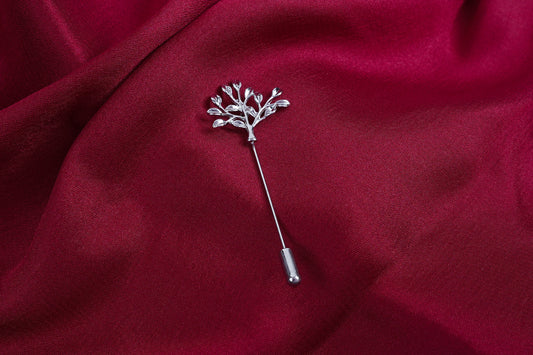 Noble Tree Lapel Pin for Men