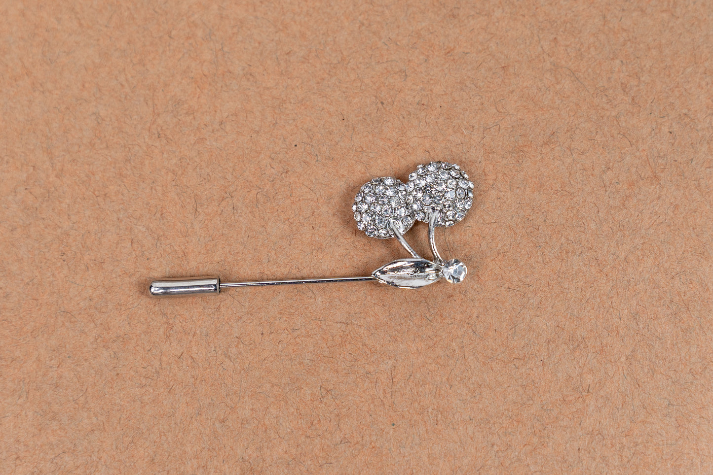 Twin Sparkle Design Lapel Pin for Men