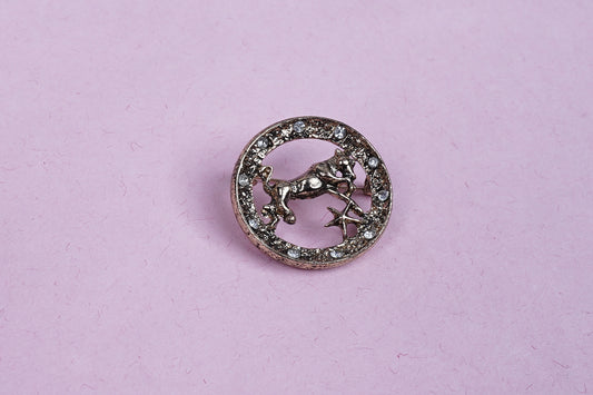 Stellar Hunter Brooch Pin for Men