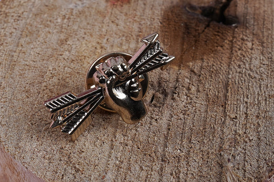 Strength in Unity Brooch Pin for Men