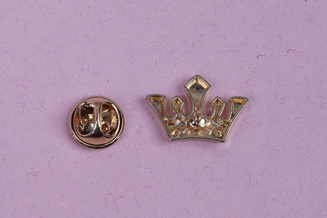 Prestige Crown Brooch Pin for Men