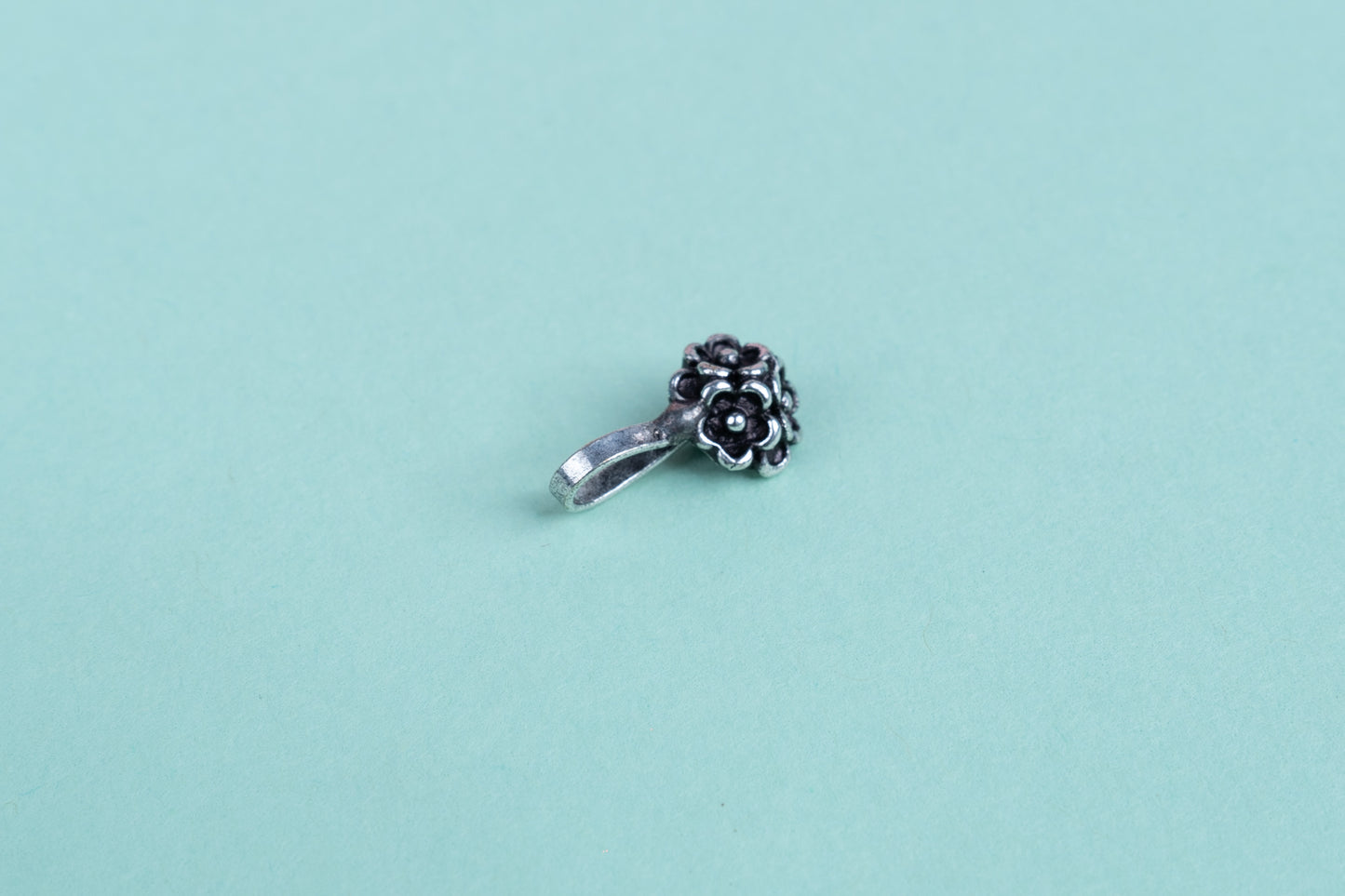 Rosebud Charm Noes Pin for Womens