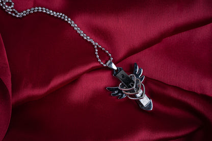 Wings of the Warrior Pendant for Men's Accessories