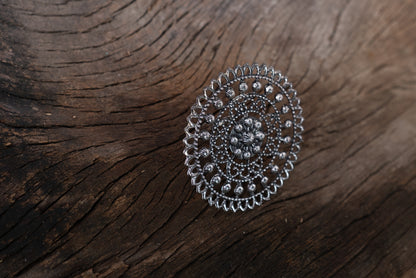 Moonlit Lace Ring for Womens